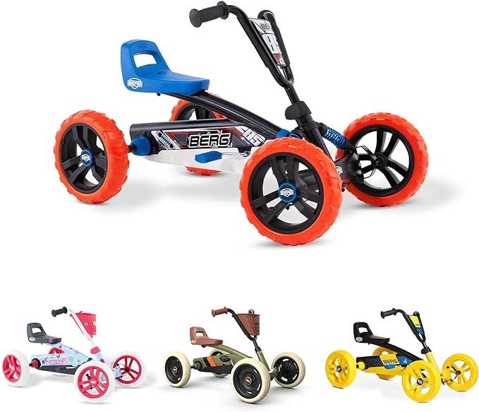 BERG Toys Buzzy Nitro Kids Pedal Go Kart for 2 to 5 Year Olds