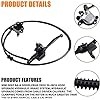 Motor Upgraded Hydraulic Brake System The Left of The 7/8" Handlebars 50 inch Hose Compatible with Mini Bike Baja Doodlebug DB30 Minibikes Go Karts