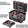 CRAFTSMAN TRADESTACK Tool Box, Waterproof Indoor/Outdoor, Stackable Tool Storage, Lockable, 21 Inch (CMST21430)