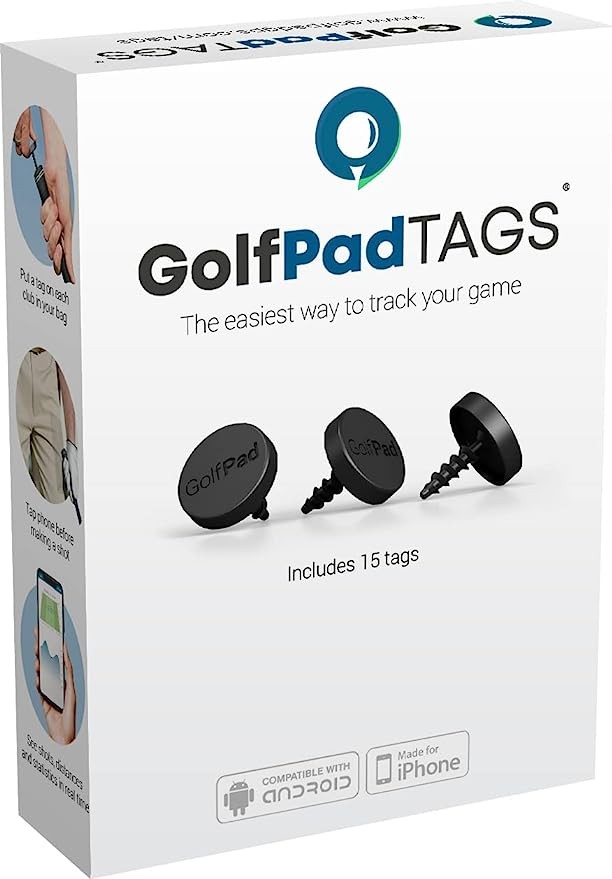 Golf Pad TAGS® - Automatic Shot Tracking System for Android/iPhone.