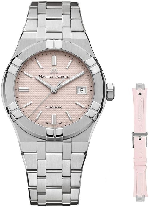 Maurice Lacroix AIKON Automatic Summer Edition 39mm Pink Watch AI6007-SS00F-530-E