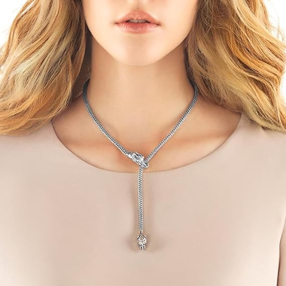 Legends Naga Gold & Silver Dragon Necklace