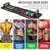 Foldable Push Up Board - Pushup Board for Men Push Up Bars for Floor Exercise Bars for Home Workouts Muscle Up Bar - Arm Triceps Workout Equipment - Strength Training Pushup Stands Push Up Machine