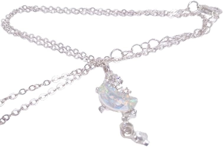 Fashionable Female Moon-Star Style Necklaces for Women, Fashion Pendant Necklace Gift for Girlfriend