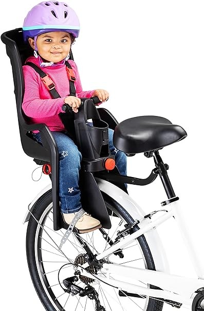 Schwinn Bike Child Carrier, Rear Mount Toddler Bike Seat, Fits Adult Bikes, Ages 1+, Maximum Weight 40 lbs, Adjustable Harness