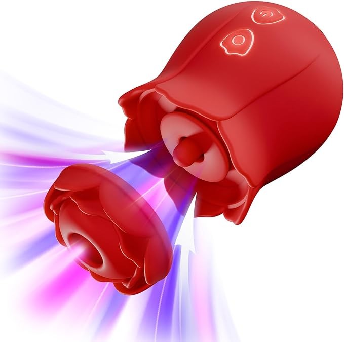 LUMODIA Adult Toys for Women, Women Sex Toys Vibrator with 10 Tapping Patterns & Sucking Patterns Female Sex Toy, Sucking Vibrator Adult Toy Dildo Clitoral Vibrators, Adult Sex Toys & Games