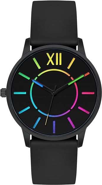 Unisex Watch Silicone Strap Watch Large Face Watch