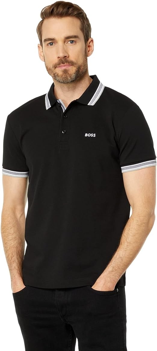 BOSS Men's Paddy Short Sleeve Polo Shirt