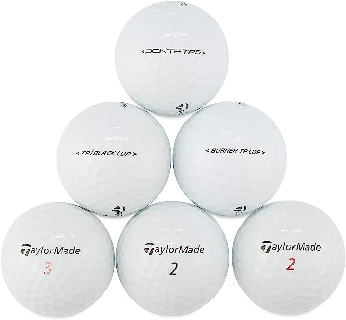 Taylormade Recycled Golf Balls Mix (Pack of 50) - Near Mint Quality