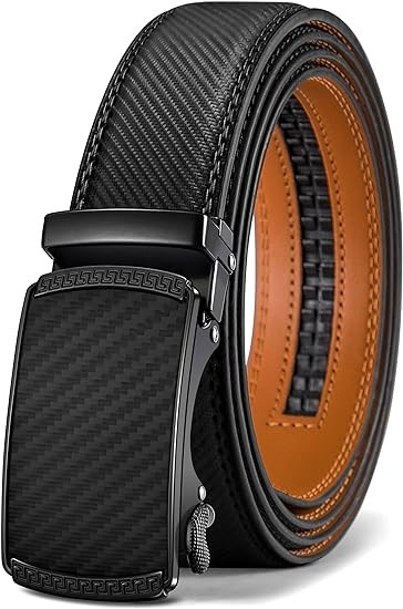 BULLIANT Men's Belt,Slide Ratchet Belt For Gift Men Dress Pant Shirt Oxfords,Trim To Fit
