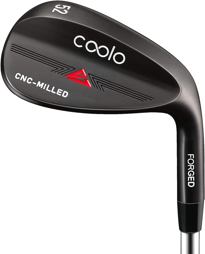 COOLO Milled Golf Wedges for High and Mid Handicappers, Men Right Handed, 52/56/60 Degree