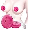 Nipple Toys Nipple Vibrator, Nipple Clamps Sex Pleasure Women with 10 Vibration Modes, Silicone Lightweight Invisible Nipple Toy, Vibrating Nipple Clamps Adult Sex Toy for Women Couples Pleasure
