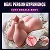 14.5 LB Sex Dolls for Men Male Masturbator with Breast Realistic Pocket Pussy Ass Female Torso Lifelike Adult Love Doll Stroker Sex Toy for Men